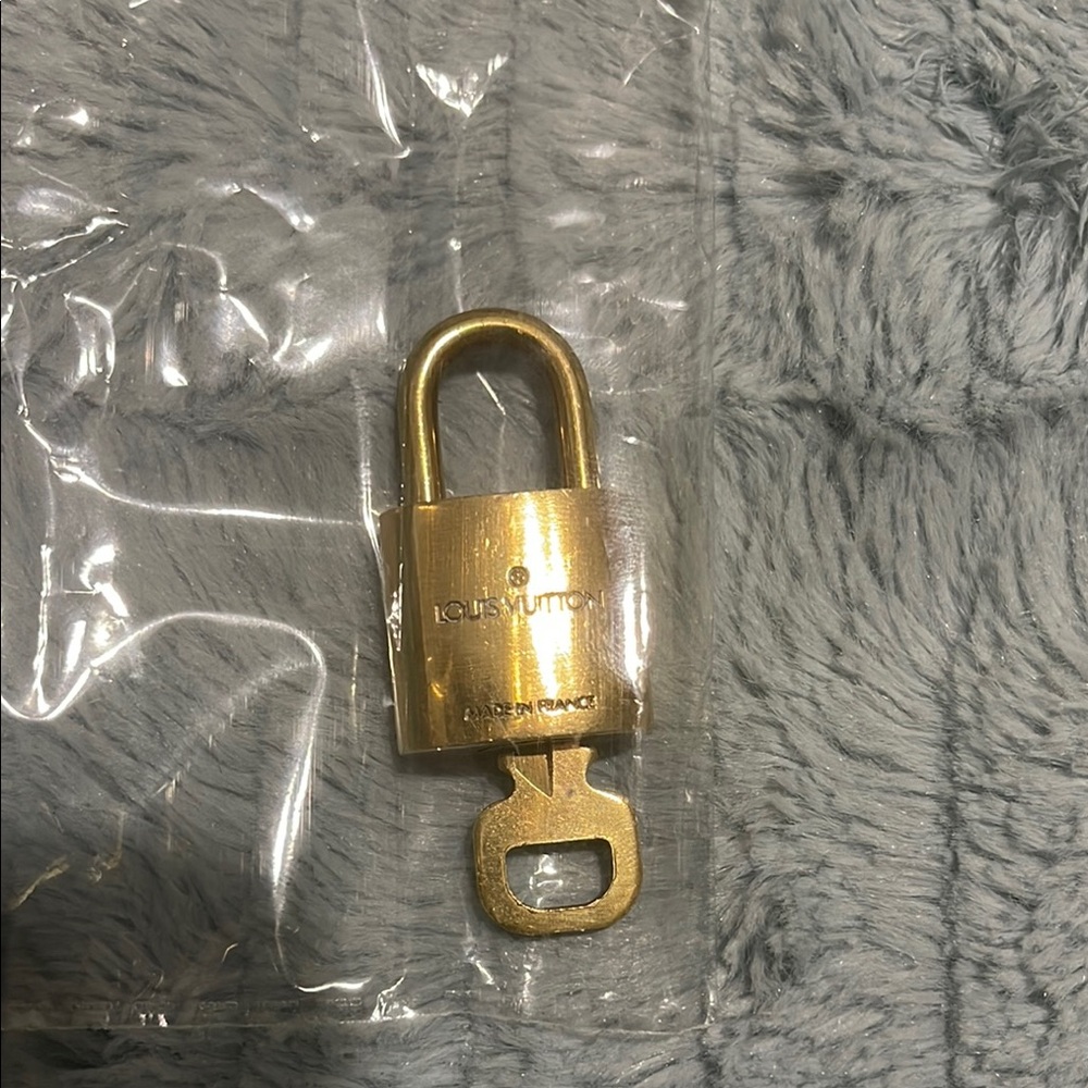 Louis Vuitton Gold Lock Accessory # 318